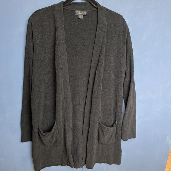 Barefoot Dreams Womens Size Medium Cardigan Cozy Chic Lite Knit Open Sweater 121 - Picture 1 of 7